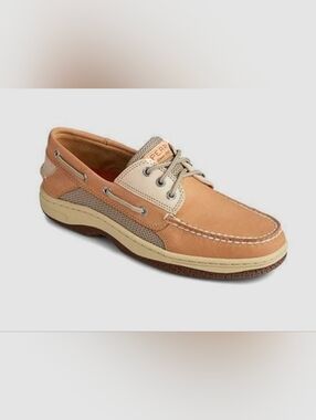 Sperry Mens Billfish 3 Eye Leather Boat Shoe, Size 8.5